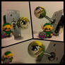 Link hand painted joystick ball top