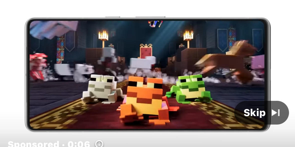 Frog Minecraft Poster Minecraft Live Ad with Walking Frogs by DragonBloodStudios on DeviantArt