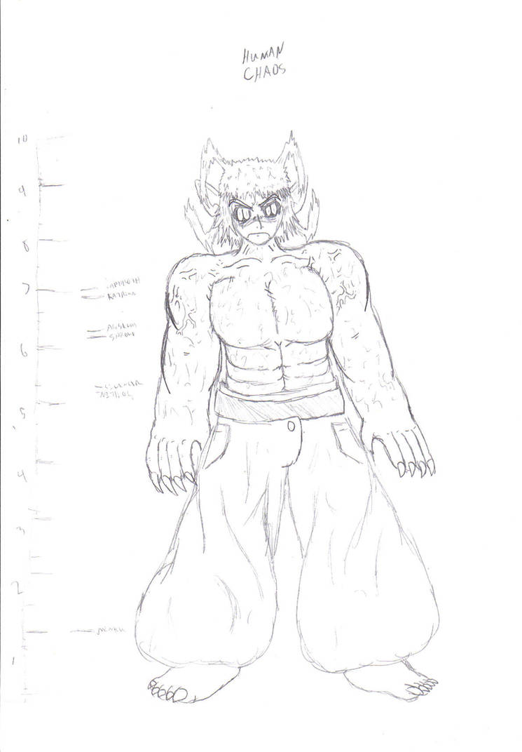 Catamount Human Form Chaos human by DarkmasterN on DeviantArt