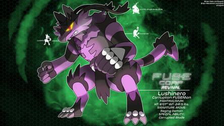 COMMISSIONED FAKEMON: Lushinero