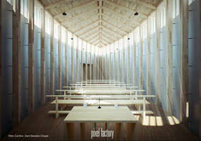 Peter Zumthor Saint Benedict Chapel 3D STUDY