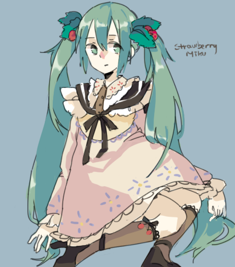 strawberry miku