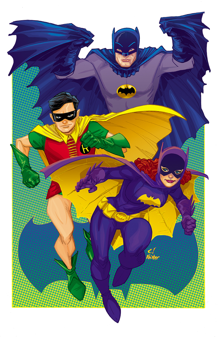 Bat-family for Baltimore Comic Con