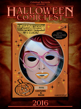 Criminal Records Halloween Comicfest poster