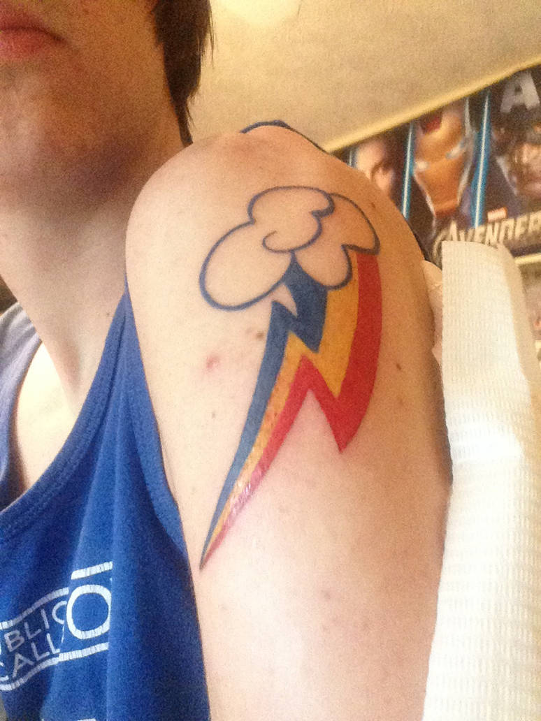 Rainbow Dash Cutie Mark Tattoo by TylarBrony on DeviantArt
