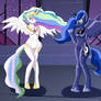 Living suit of Princess Celestia and Luna 2