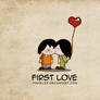 First kiss - Wallpaper