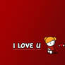 I love - Wallpaper