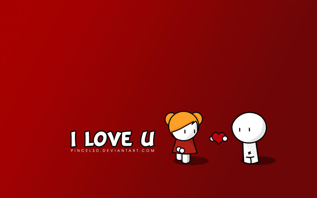 I Love Wallpaper By Pincel3d On Deviantart