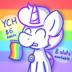 Pony Pride Icon YCH
