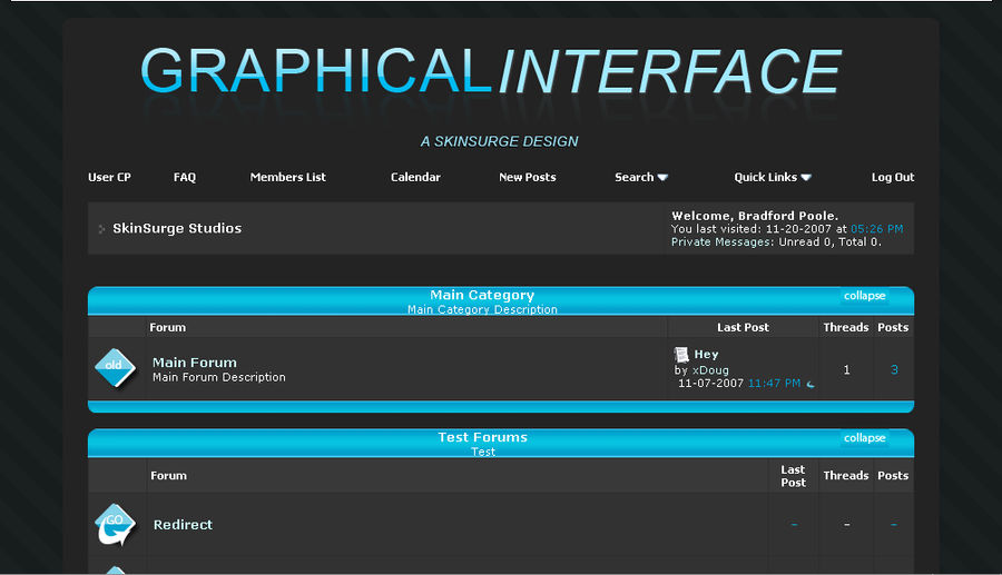 Graphical Interface Skin by bradfordskins on DeviantArt