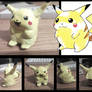 1996 Pikachu clay model