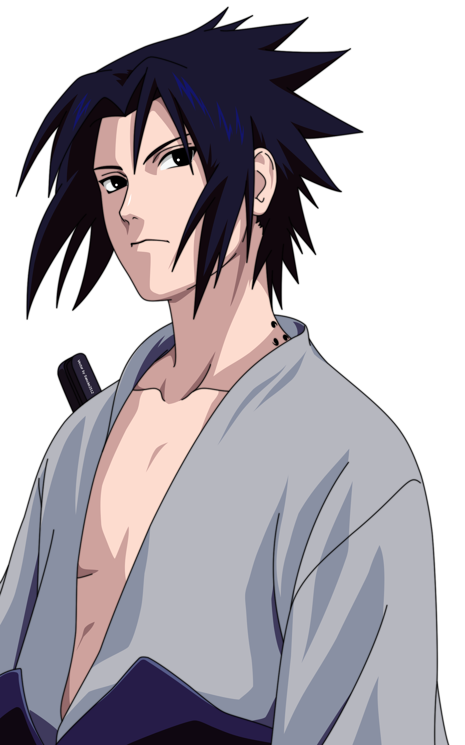 Naruto Shippuden - Uchiha Sasuke by WermaC on DeviantArt