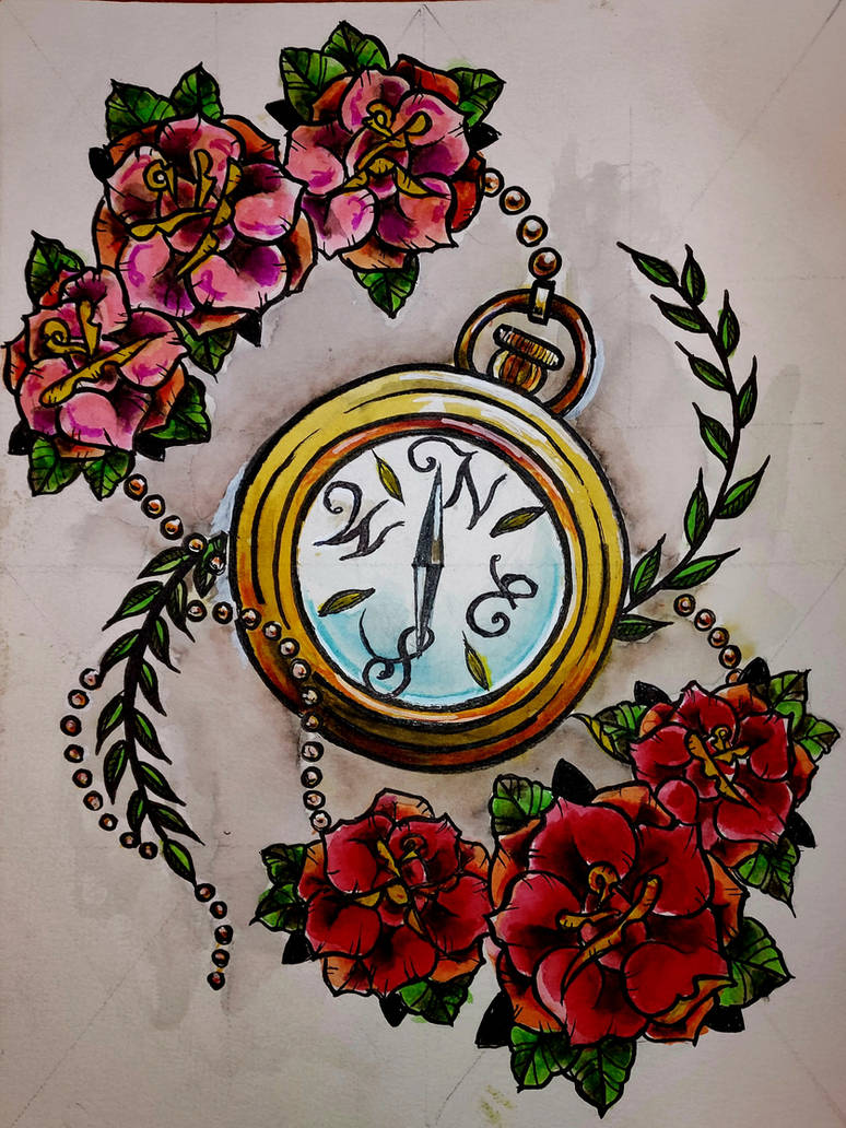 Compass With Roses Compass with roses by Narfikinz on DeviantArt
