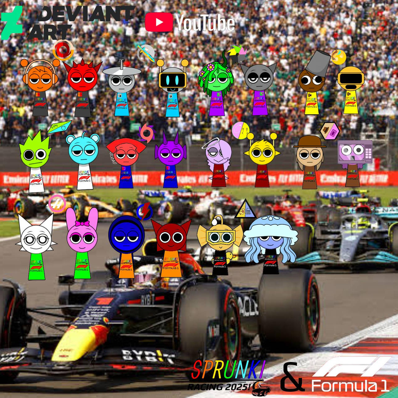 SPRUNKI RACING 2025 AND FORMULA 1 FROM PHOENIX648 by CYCLONE727 on ...