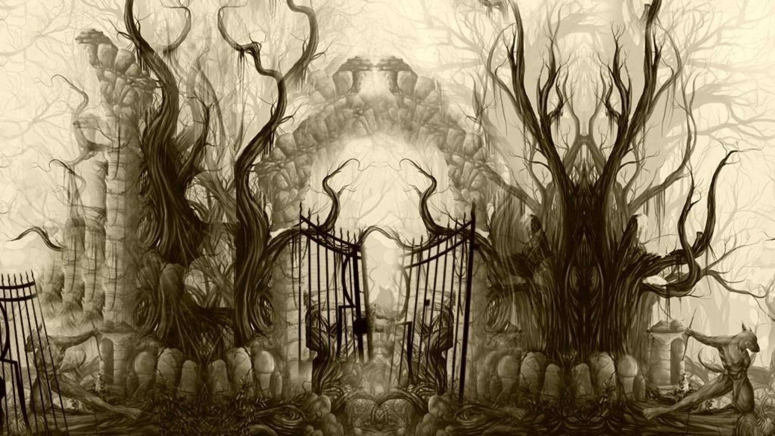 Cemetery Gates