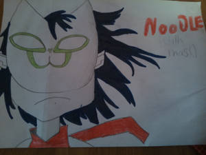 Boredom drawing-Noodle(with mask)