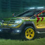 Jurassic Park 2015 tour car