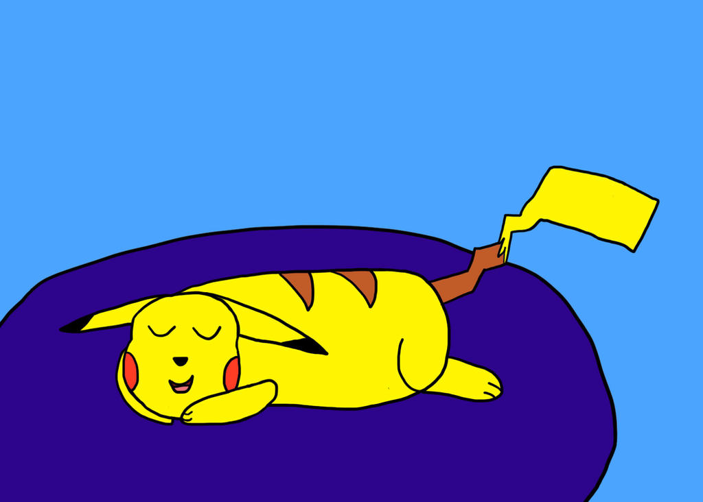 Sleeping Pikachu