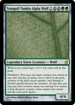 Tranquil-Tundra Alpha Wolf