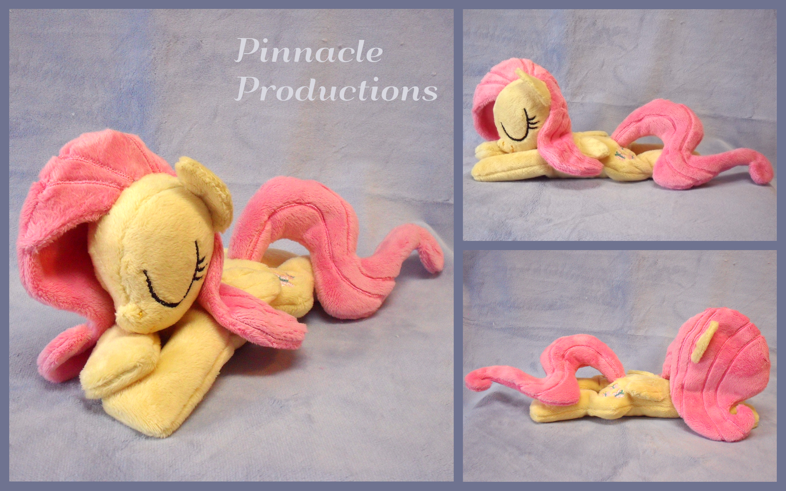 Fluttershy sleepy beanie by BlueDragonflyPlush