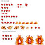 Fury the Flame sprites