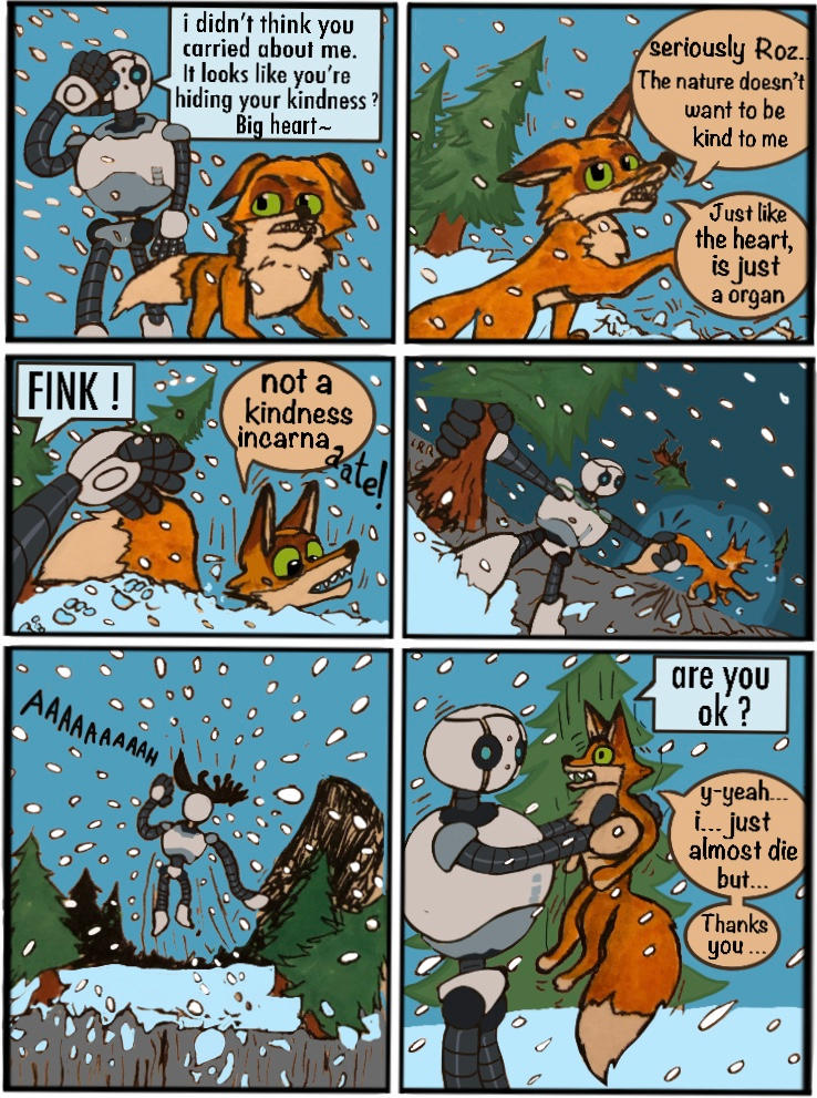 Fox Helping Roz Roz and Fink (part 1) by RoxyTheFox07 on DeviantArt
