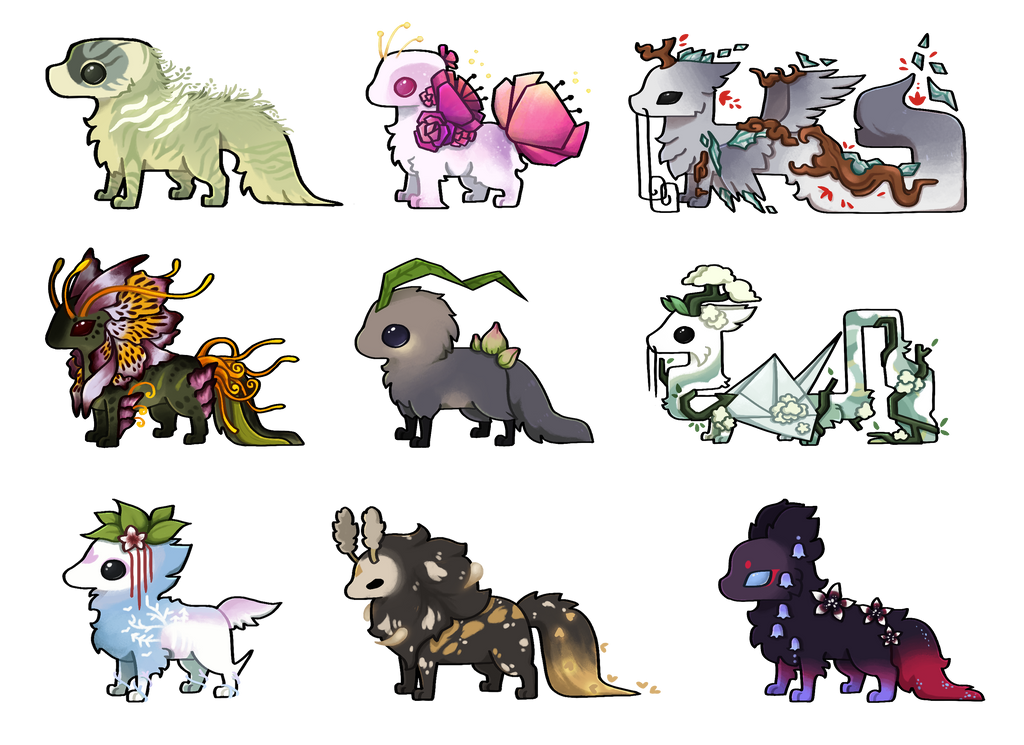 Pyjarid Chibi Chibis 14 by Archalyte on DeviantArt