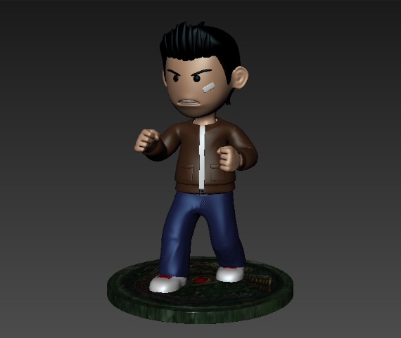 Ryo Hazuki SD wip