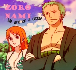 Zoro Nami Date Stamp