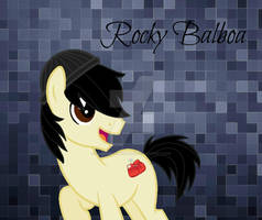 Rocky Balboa as a Pony