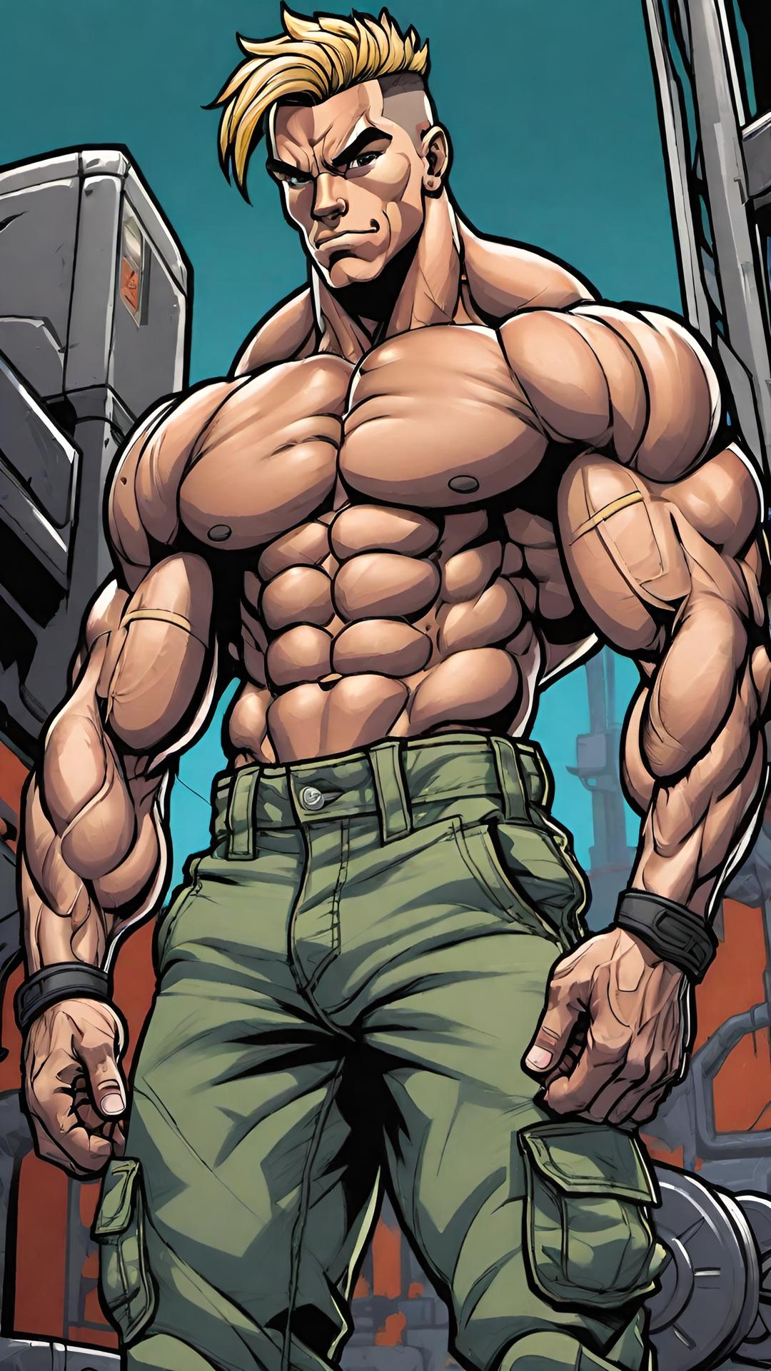 Buff Boy by 6Karrel6 on DeviantArt