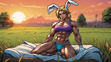 Evil Muscular Bunny Girl Reward (V2)