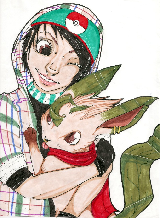 Leafeon Huggles