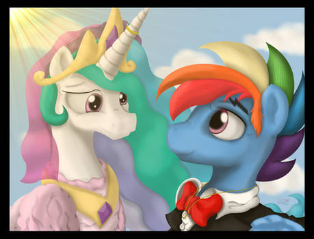 The Wedding of Princess Celestia and Rainbow Blitz