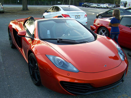 McLaren MP4-12C fax machine