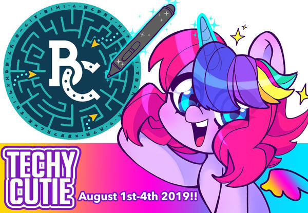 BRONYCON 2019 HERE WE COME by Techycutie