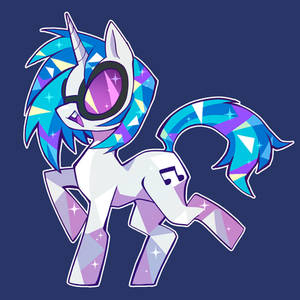 Walk to the beat Vinyl Scratch