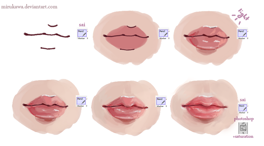 lips tutorial