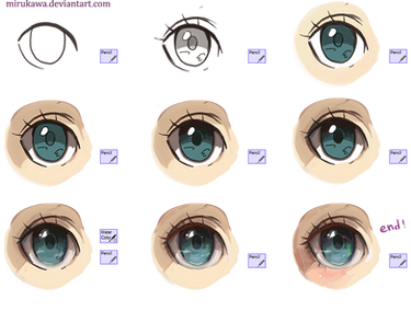 anime eye tutorial