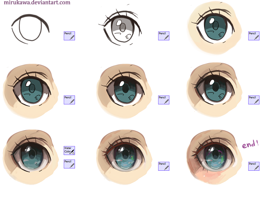 anime eye tutorial