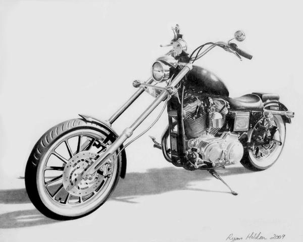 Harley 'Chopster' Sportster by fatsalty on DeviantArt