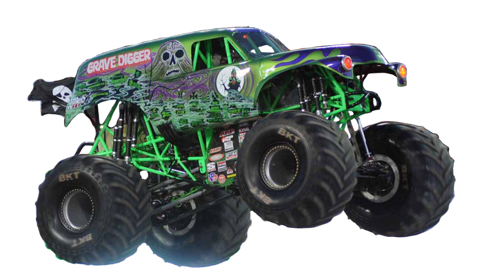 Grave Digger 27 (Green) Vector 2 by DipperBronyPines98 on DeviantArt