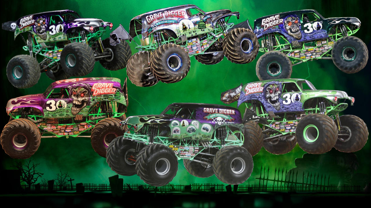 Monster Jam Grave Digger 2 By Dipperbronypines98 On Deviantart