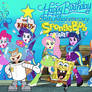 Spongebob 20th Birthday: Equestria Girls