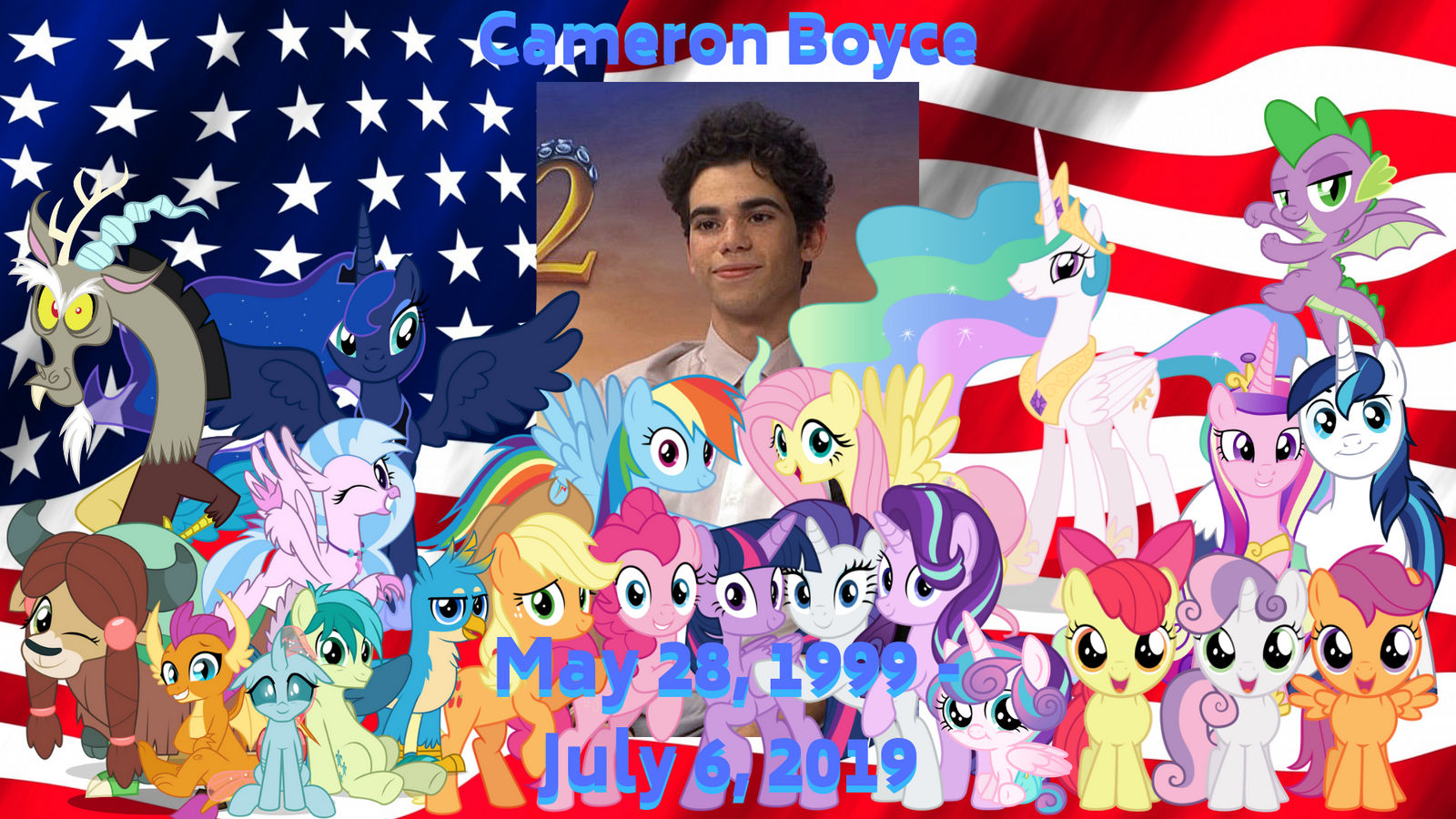 RIP Cameron Boyce: MLP FIM by DipperBronyPines98 on DeviantArt