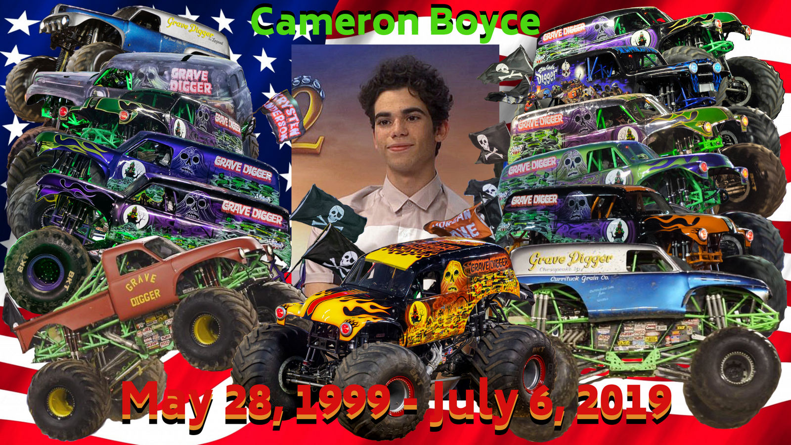 RIP Cameron Boyce: Grave Digger by DipperBronyPines98 on DeviantArt
