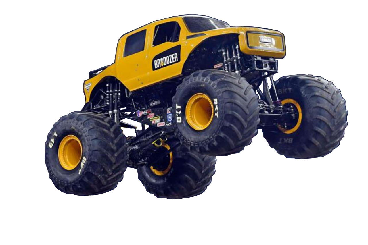 Brodozer monster top jam toy