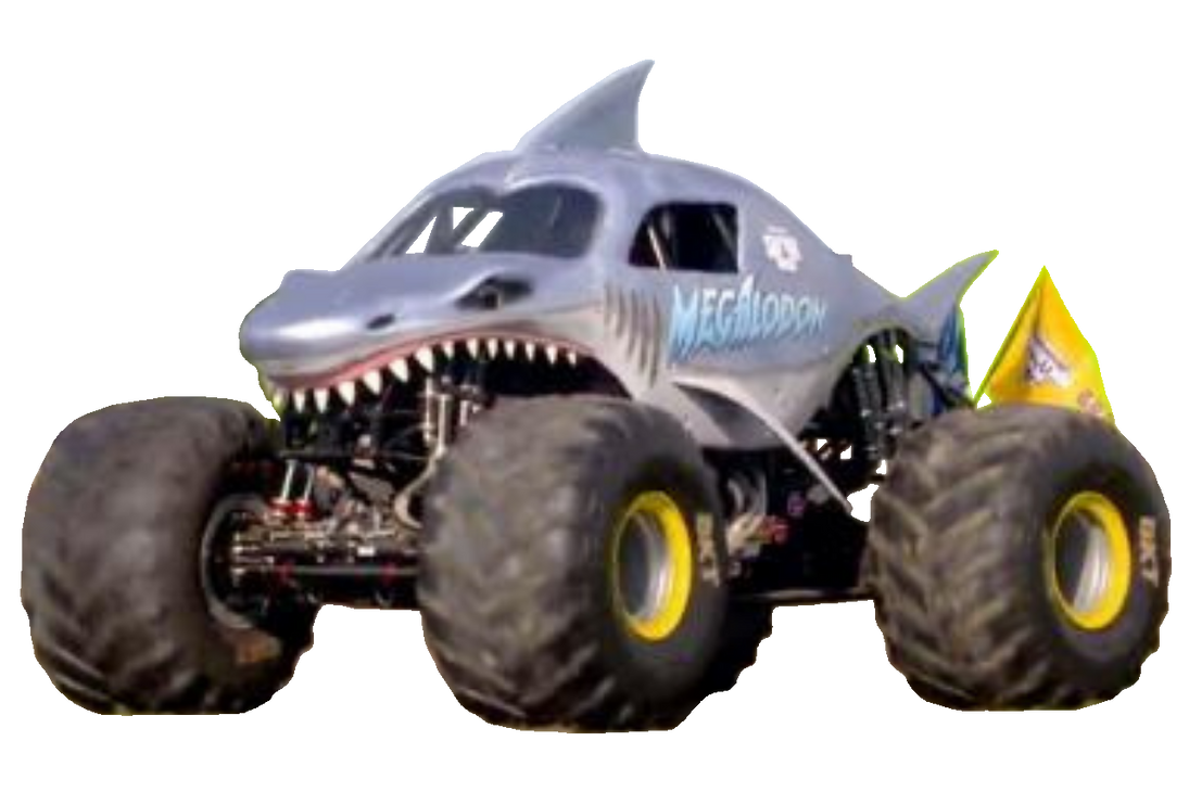 Monster Jam Megalodon #6 (MJBWR) by DipperBronyPines98 on DeviantArt