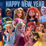 Happy New Year 2021: Disney Princesses
